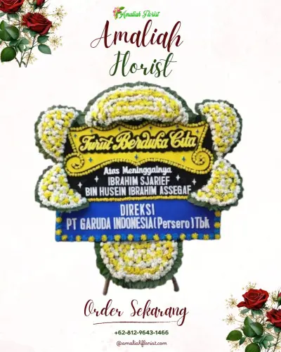 Papan Bunga Duka di Joanyar